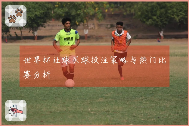 世界杯让球买球投注策略与热门比赛分析