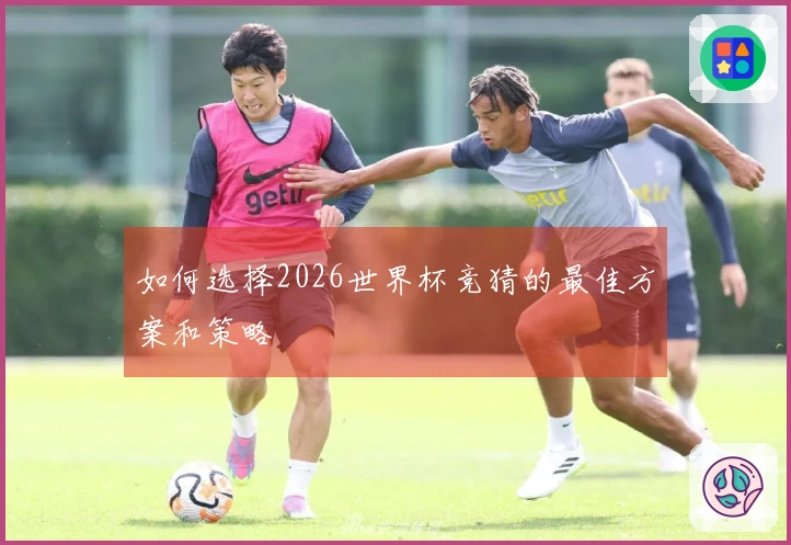 如何选择2026世界杯竞猜的最佳方案和策略